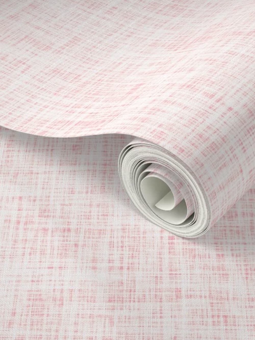 Spoonflower Light Blush Pink Peel and Stick Removable Wallpaper